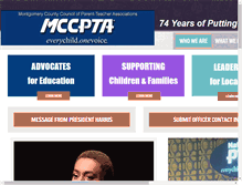 Tablet Screenshot of mccpta.org